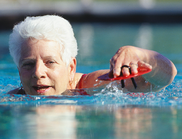 Exercise Benefits You. Swimming is good cardiovascular exercise.