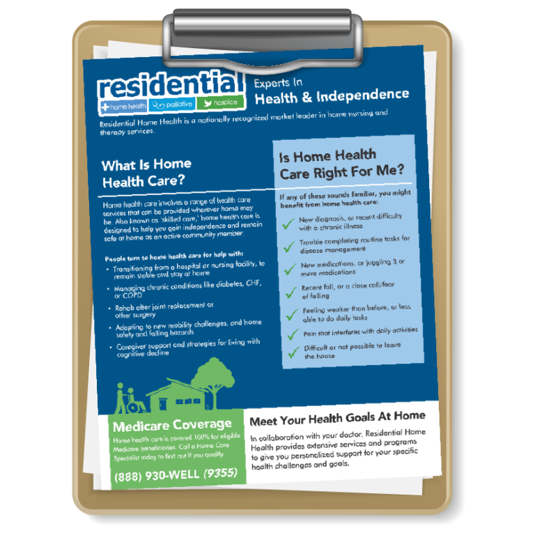 Home Health Care - Residential Healthcare Group